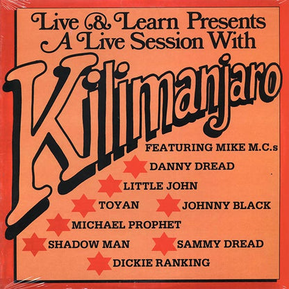 Danny Dread, Sammy Dread, Jim Kelly, Shadow Man, Johnny Black, Etc. - A Live Session With Kilimanjaro (LP)