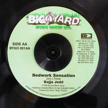 Shaggy - Oh Carolina  /  Bajja Jedd - Bedwork Sensation (7")