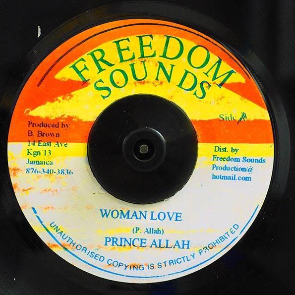 Prince Alla - Woman Love (7")