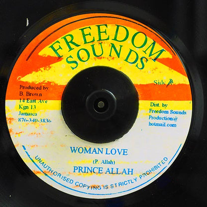 Prince Alla - Woman Love (7")