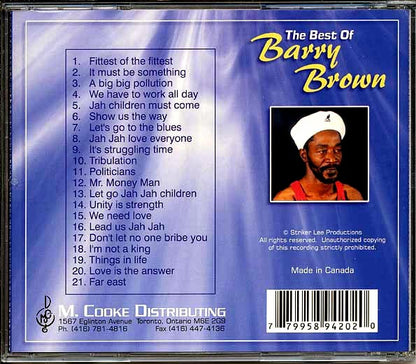 Barry Brown - Best Of Barry Brown (CD)