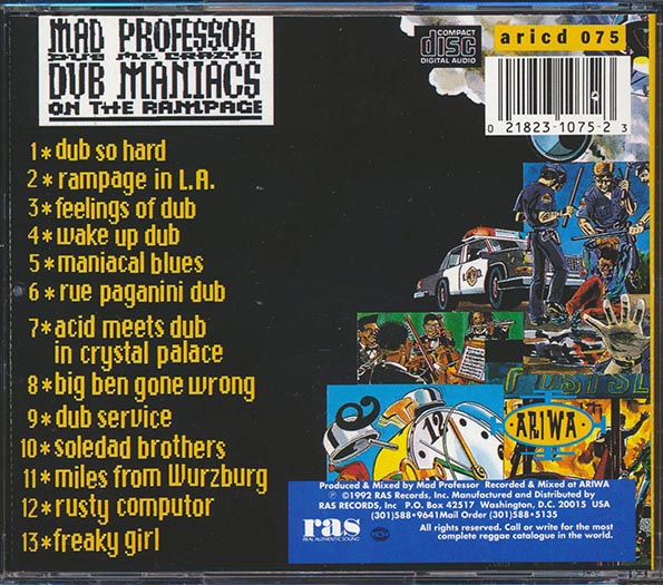 Mad Professor - Dub Me Crazy 12: Dub Maniacs On The Rampage (CD)