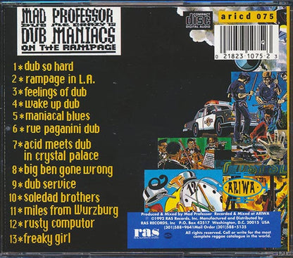 Mad Professor - Dub Me Crazy 12: Dub Maniacs On The Rampage (CD)