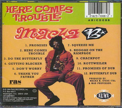 Macka B - Here Comes Trouble (CD)