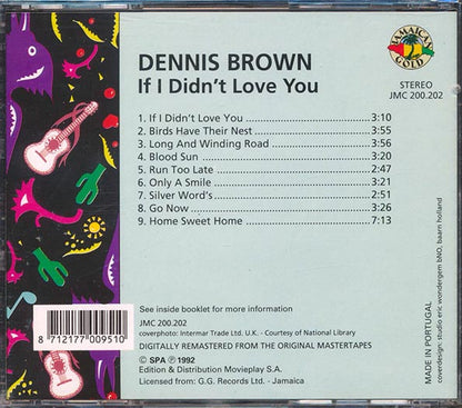 Dennis Brown - If I Didn't Love You (CD)