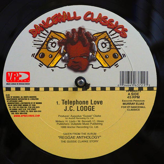 JC Lodge - Telephone Love  /  Version (12")