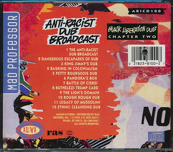 Mad Professor - Black Liberation Dub Chapter 2: Anti Racist Broadcast (CD)