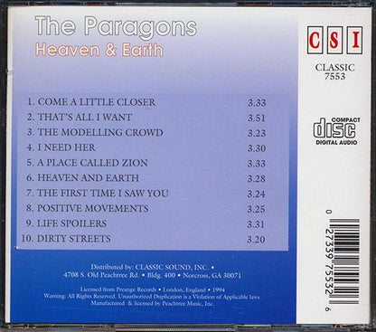 The Paragons - Heaven & Earth (CD)