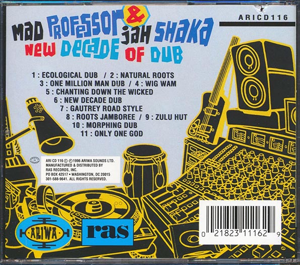 Mad Professor, Jah Shaka - New Decade Of Dub (CD)