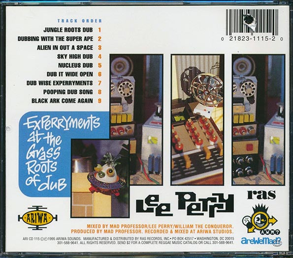 Lee Perry, Mad Professor - Experryments At The Grass Roots Of Dub (CD)