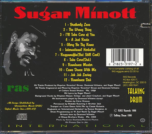 Sugar Minott - International (CD)
