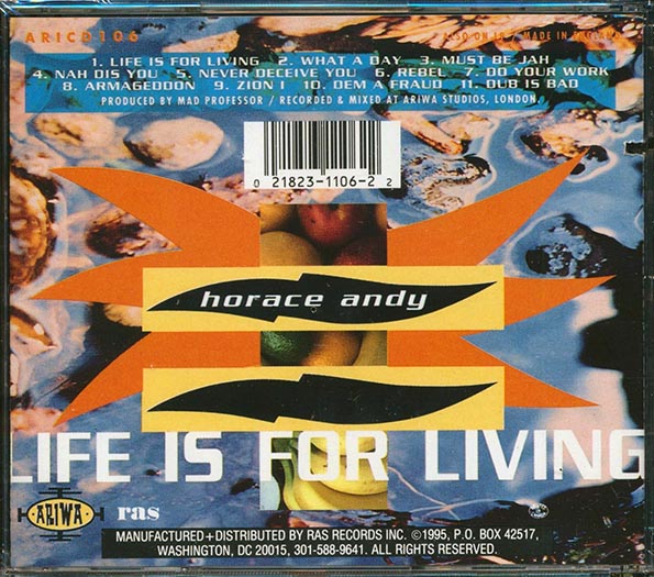Horace Andy - Life Is For Living (CD)