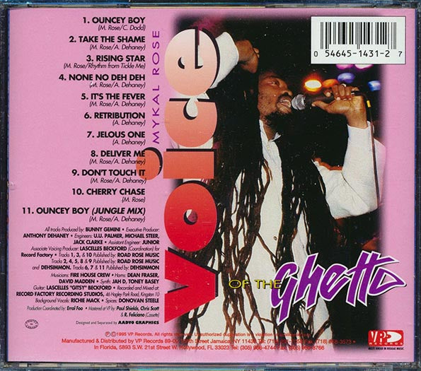 Michael Rose - Voice Of The Ghetto (CD)