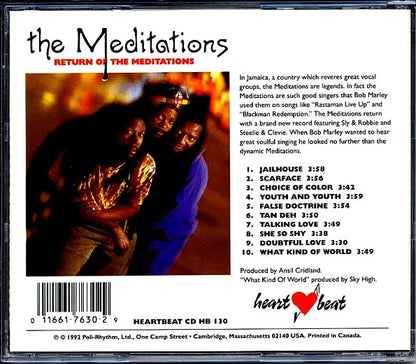 Meditations - Return Of The Meditations (CD)