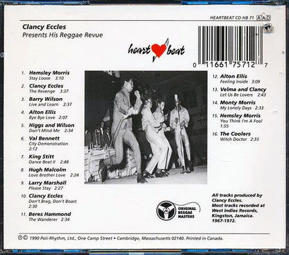 Clancy Eccles, Alton Ellis, Larry Marshall, King Stitt, Etc. - Clancy Eccles Presents His Reggae Revue: Rock Steady Intensified! (CD)