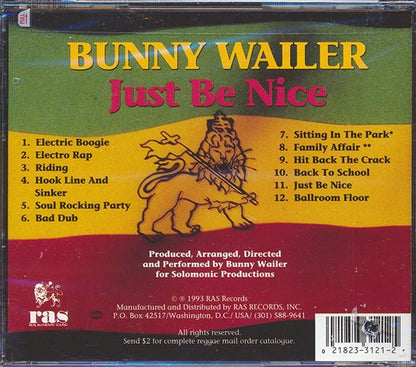 Bunny Wailer - Just Be Nice (CD)