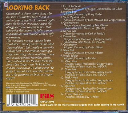 Gregory Isaacs - Looking Back (CD)