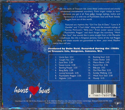 Tommy McCook, Duke Reid, Etc. - Run Rhythm Run: Rock Steady And Reggae Instrumentals From Treasure Isle (CD)