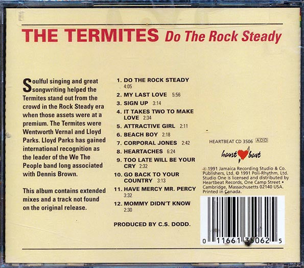 The Termites - Do The Rock Steady: Presenting The The Termites (CD)