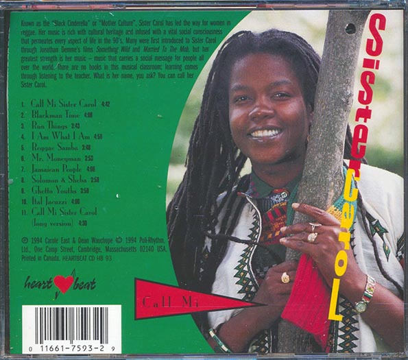 Sister Carol - Call Mi Sister Carol (CD)