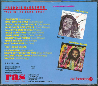 Freddie McGregor - All In The Same Boat (CD)