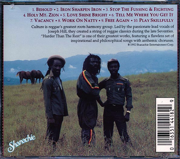 Culture - Harder Than The Rest (CD)