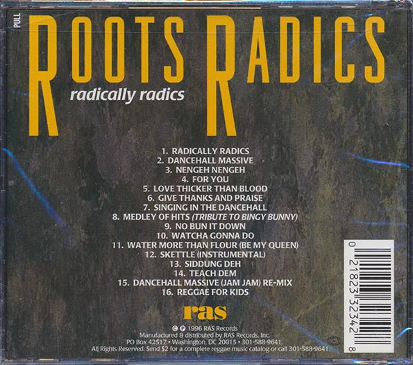 The Roots Radics - Radically Radics (CD)
