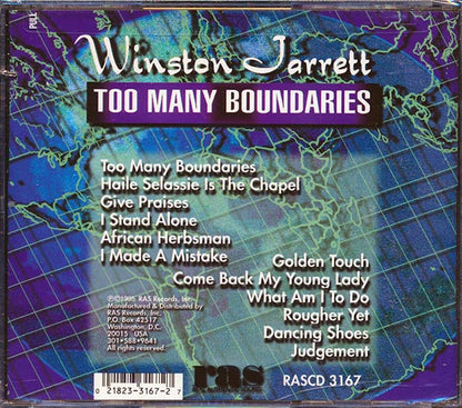Winston Jarrett - Too Many Boundaries (CD)