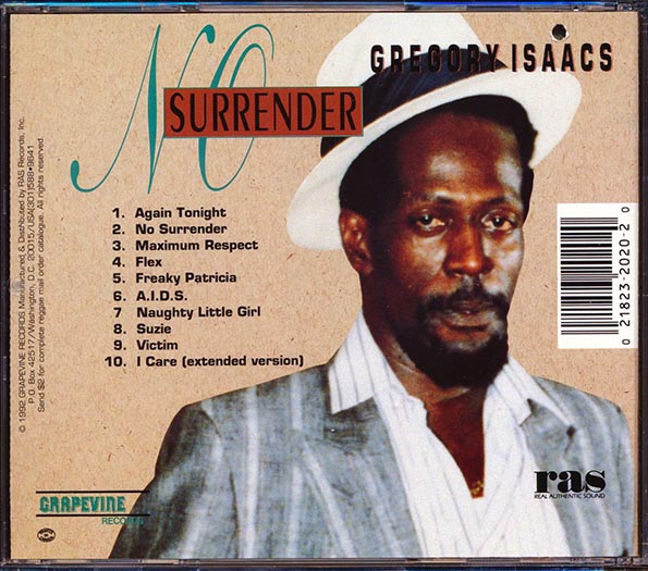 Gregory Isaacs - No Surrender (CD)