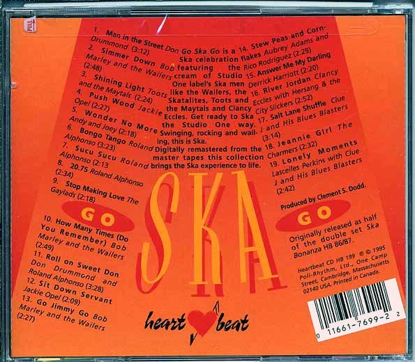 Don Drummond, Roland Alphonso, Derrick Harriott, Etc. - Go Ska Go (CD)