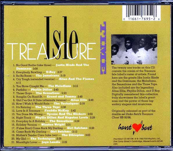 Alton Ellis, The Ethiopians, Phyllis Dillon, Justin Hinds, Etc. - Treasure Isle Time (21 tracks) (CD)