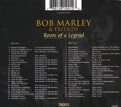 Bob Marley, Peter Tosh - Roots Of A Legend: Bob Marley & Friends (casebound set) (46 tracks) (2xCD) (CD)