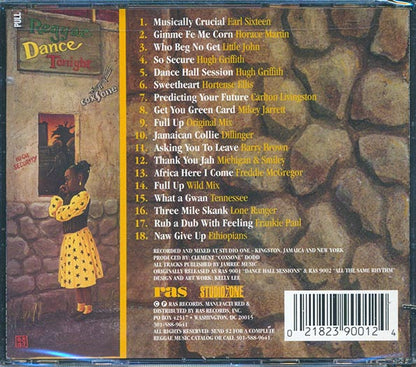 Earl Sixteen, Barry Brown, Carlton Livingston, The Ethiopians, Etc. - Real Authentic Sound Of Studio One (Dance Hall Session + All On The Same Rhythm) (2 albums on 1 CD) (CD)