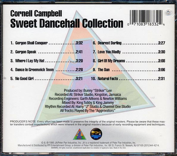 Cornell Campbell - Sweet Dancehall Collection (CD)