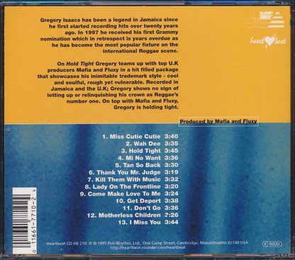 Gregory Isaacs - Hold Tight (CD)
