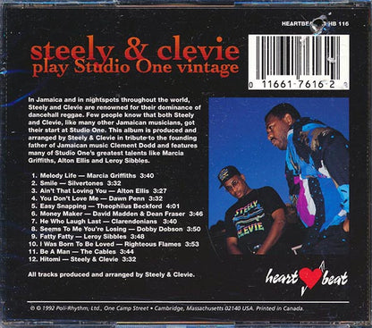 Theo Beckford, Dawn Penn, Alton Ellis, Etc. - Steely & Clevie Play Studio One Vintage (CD)