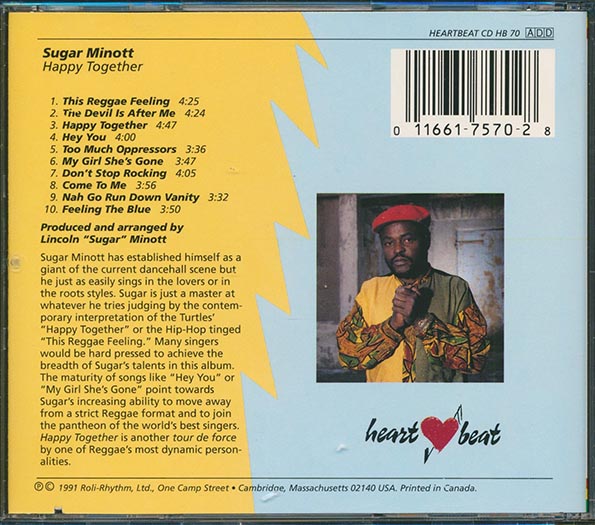 Sugar Minott - Happy Together (CD)