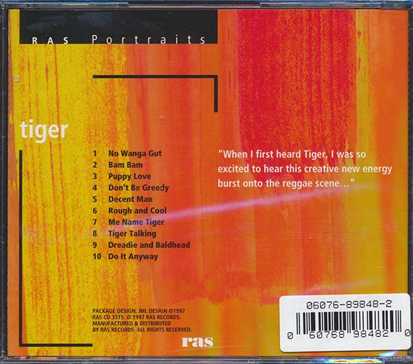 Tiger - Ras Portraits (CD)