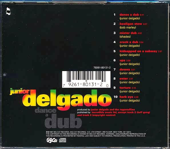 Jr. Delgado - Dance A Dub (CD)
