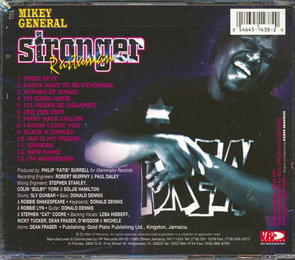 Mikey General - Stronger Rastaman (CD)