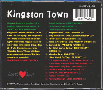 Lee Perry, Lord Creator, Eric Morris, Etc. - Kingston Town: 18 Reggae Hits (CD)
