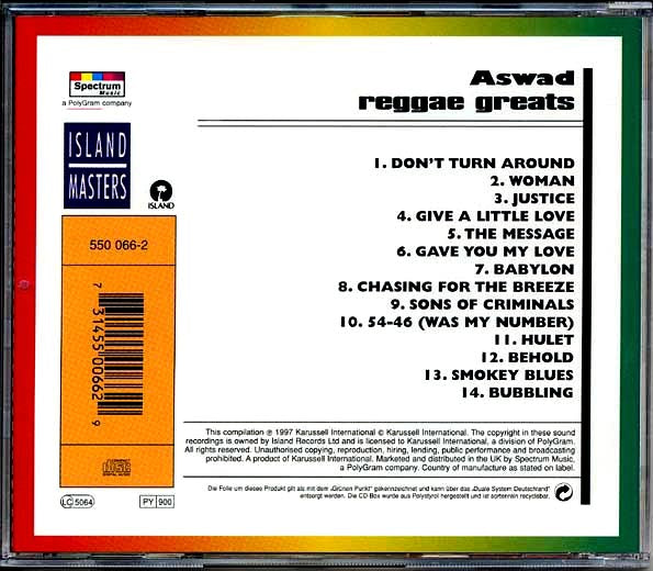 Aswad - Reggae Greats (CD)