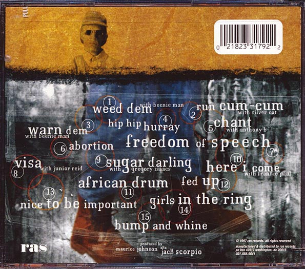 Yellowman - Freedom Of Speech (CD)