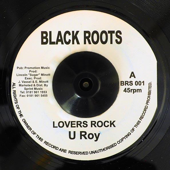 U Roy - Lovers Rock  /  Version (7")