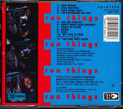 Sugar Minott - Run Things (CD)