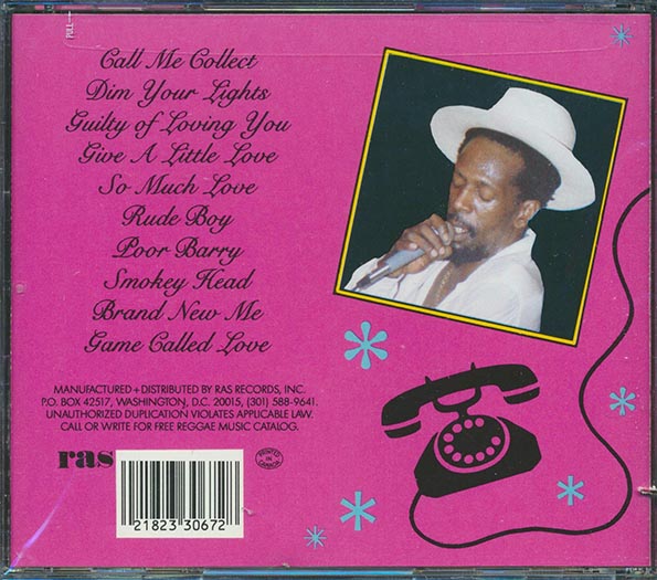 Gregory Isaacs - Call Me Collect (CD)