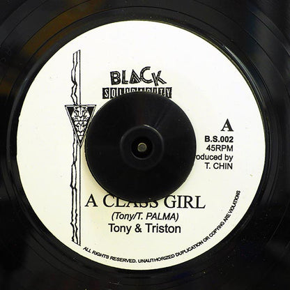 Tony Chin, Triston Palmer - A Class Girl (7")