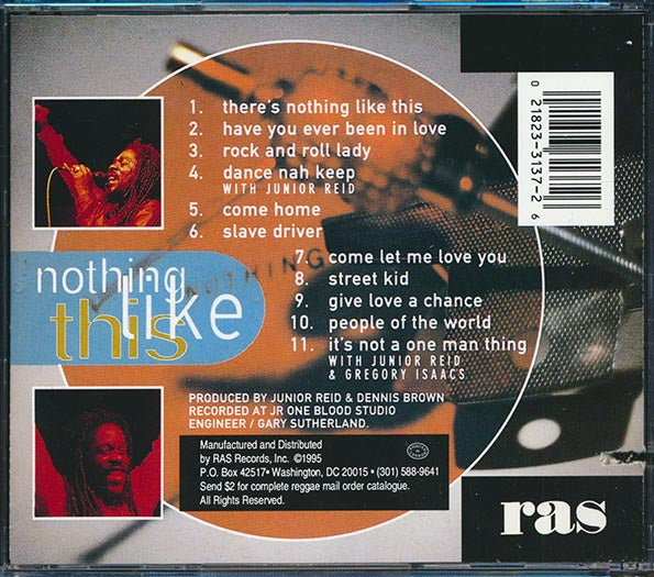 Dennis Brown - Nothing Like This (CD)