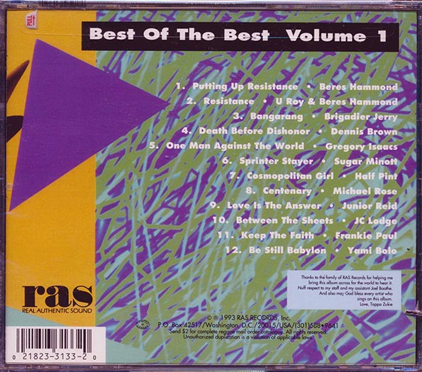 Brigadier Jerry, Half Pint, Yami Bolo, Etc. - Best Of The Best Volume 1 (CD)