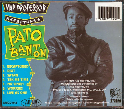 Pato Banton - Mad Professor Recaptures Pato Banton (CD)